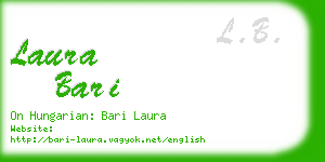 laura bari business card